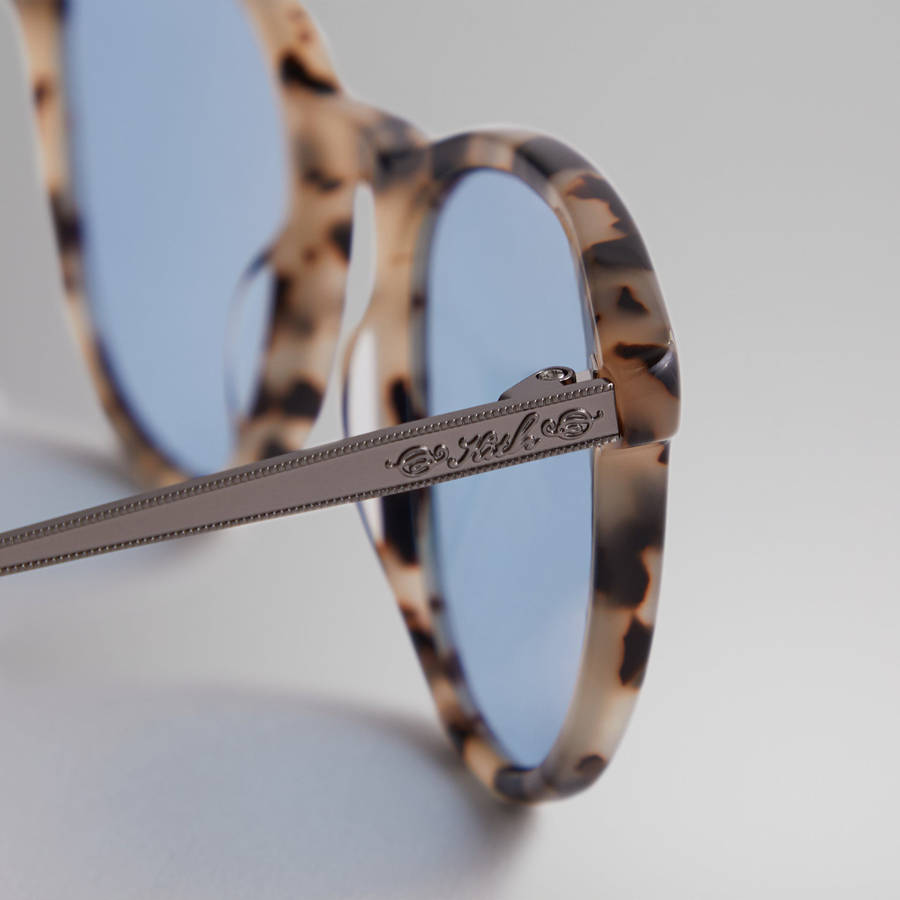 White / Grey Men Kith for Modo Georgica Sunglasses | 2916-QCWGN