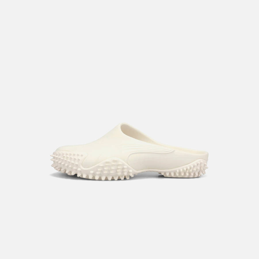 White / Grey Women Kith PUMA x LGN Mostro Mule Shoes | 9231-DOQHE