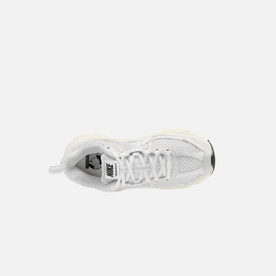 White / Grey / Black Kids' Kith Nike GS Zoom Vomero 5 Sneakers | 8504-PZYHN