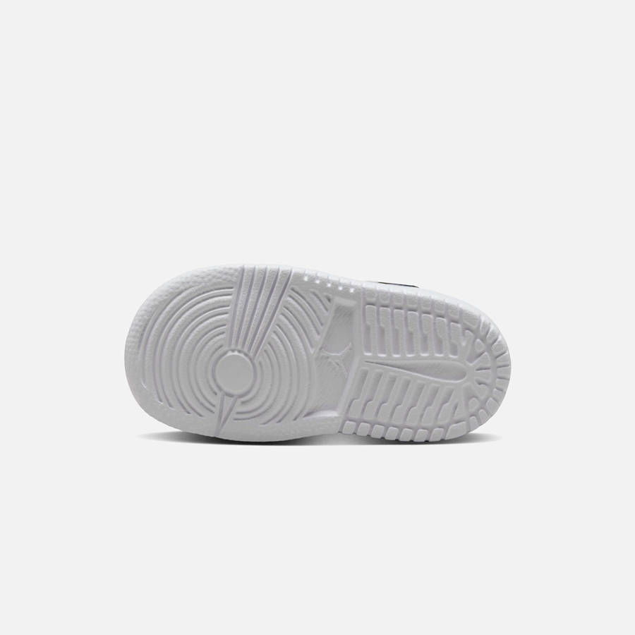 White / Grey / Navy Kids' Kith Nike Air Jordan Toddler 1 Low Sneakers | 9508-CXRHT