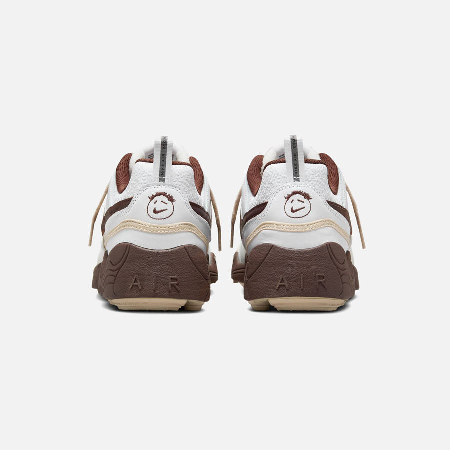 White / Light Chocolate Men Kith Nike x Travis Scott Jumpman Jack Zoom Field Jaxx Sneakers | 6283-ZGUXR