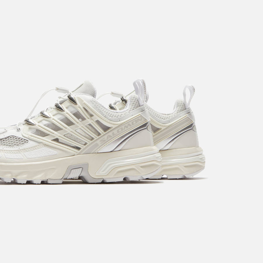 White / Light Yellow Women Kith Salomon ACS Pro Sneakers | 6235-NGJCE