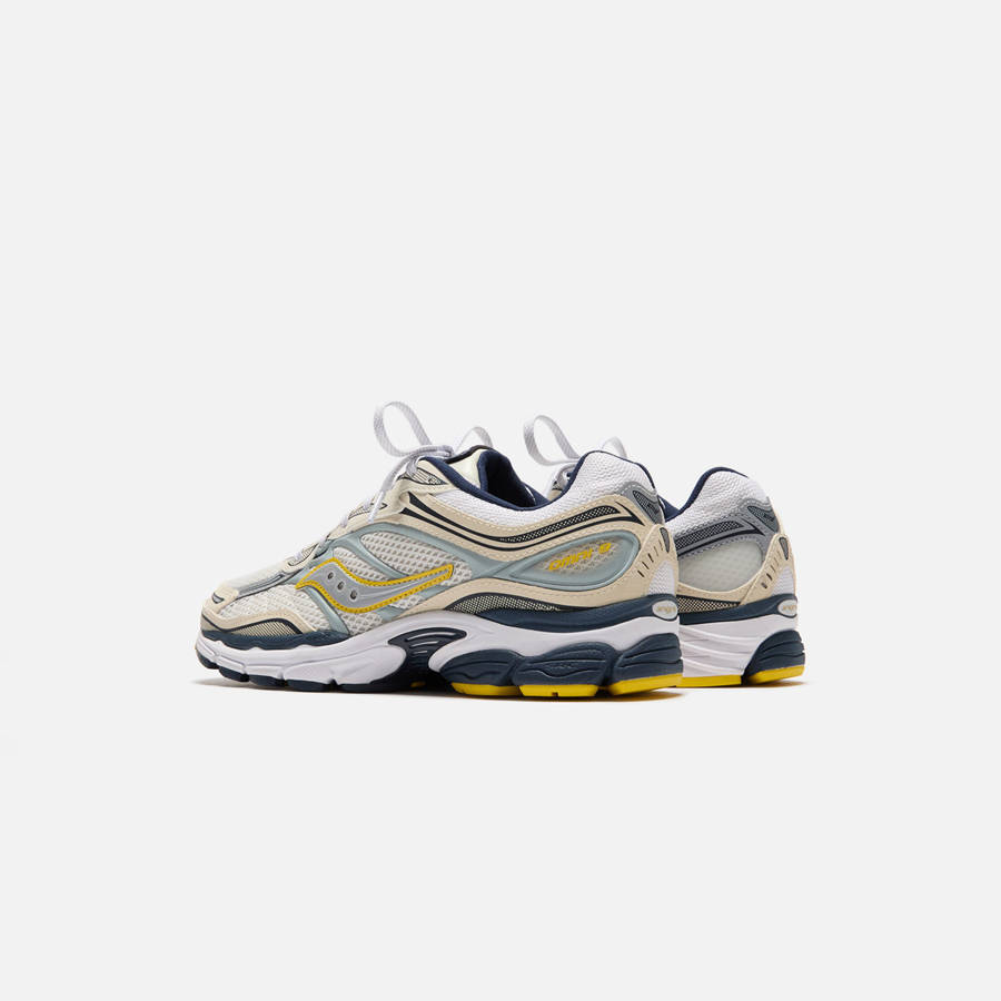 White / Multicolor Men Kith Saucony Progrid Omni 9 Sneakers | 9685-KOZLE