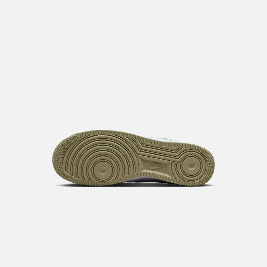 White / Olive Men Kith Nike Air Force 1 '07 Sneakers | 8172-YBITA
