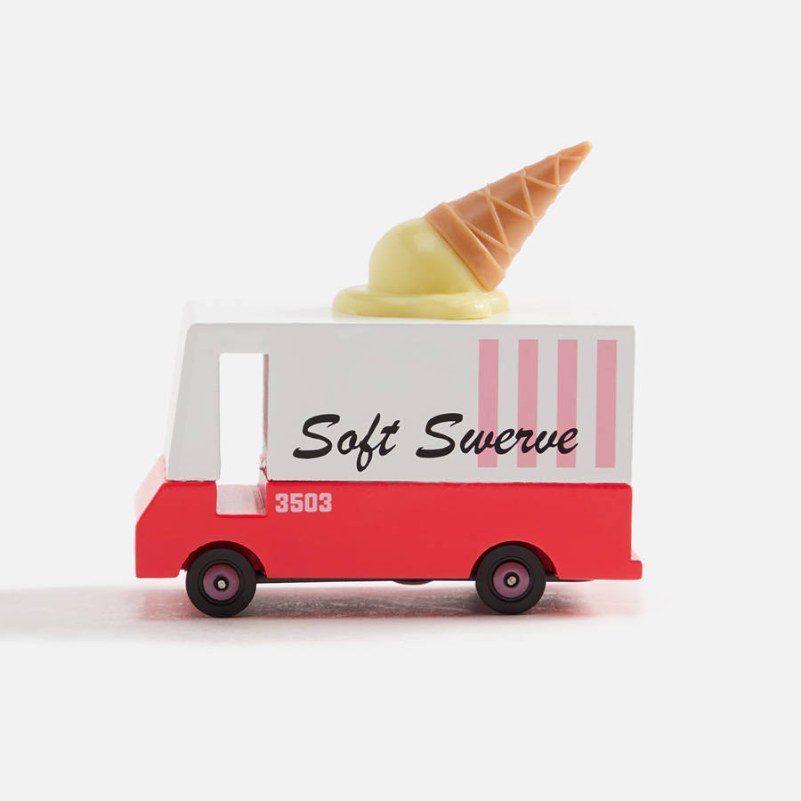 White / Orange Kids' Kith Candylab Ice Cream Van Toys | 3968-ENYRJ