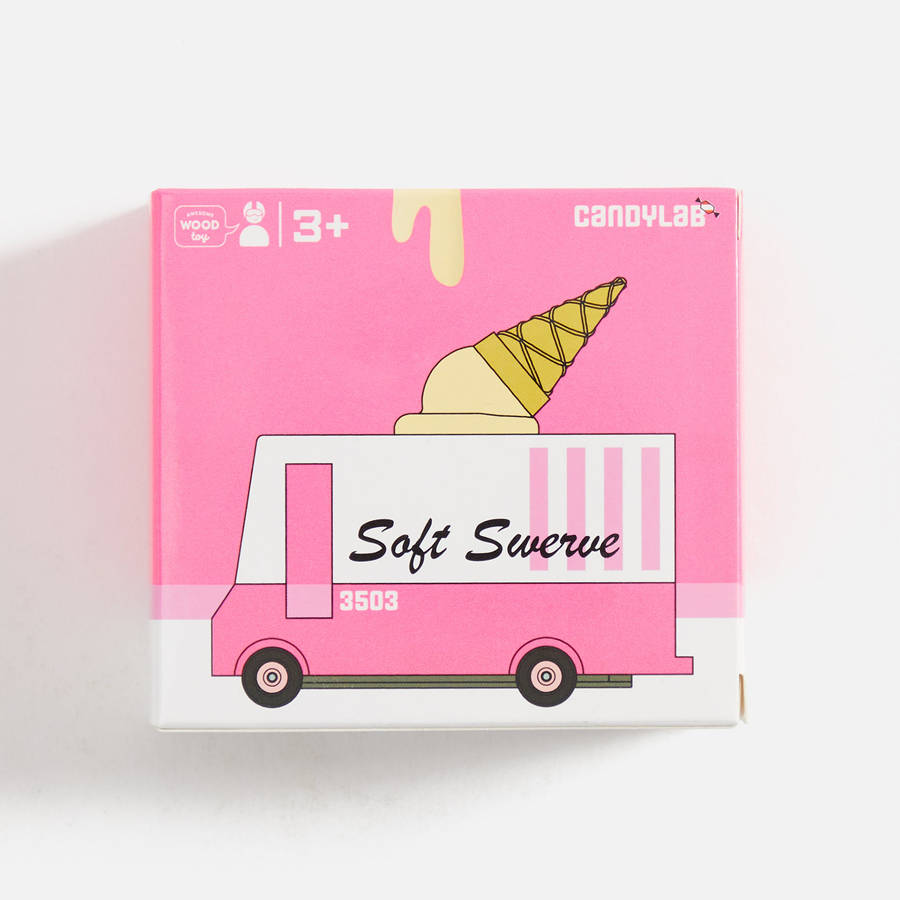 White / Orange Kids' Kith Candylab Ice Cream Van Toys | 3968-ENYRJ