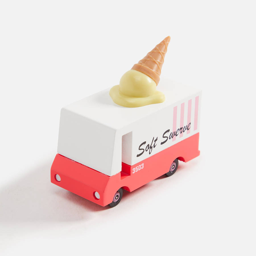 White / Orange Kids' Kith Candylab Ice Cream Van Toys | 3968-ENYRJ