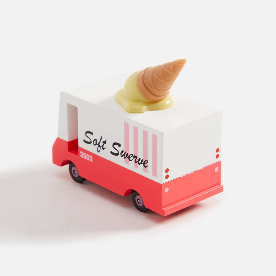 White / Orange Kids' Kith Candylab Ice Cream Van Toys | 3968-ENYRJ