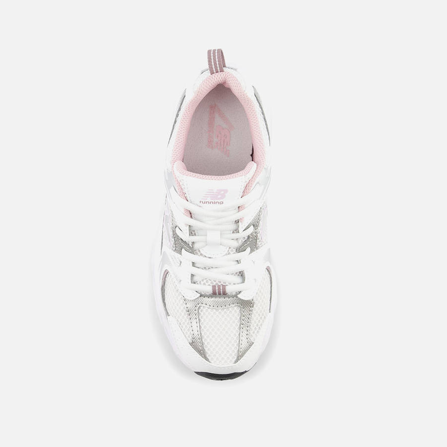 White / Pink Kids' Kith New Balance GS 530 Sneakers | 5174-WBINS