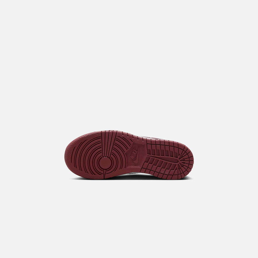 White / Red Kids' Kith Nike PS Dunk Low Sneakers | 8294-SJHBO