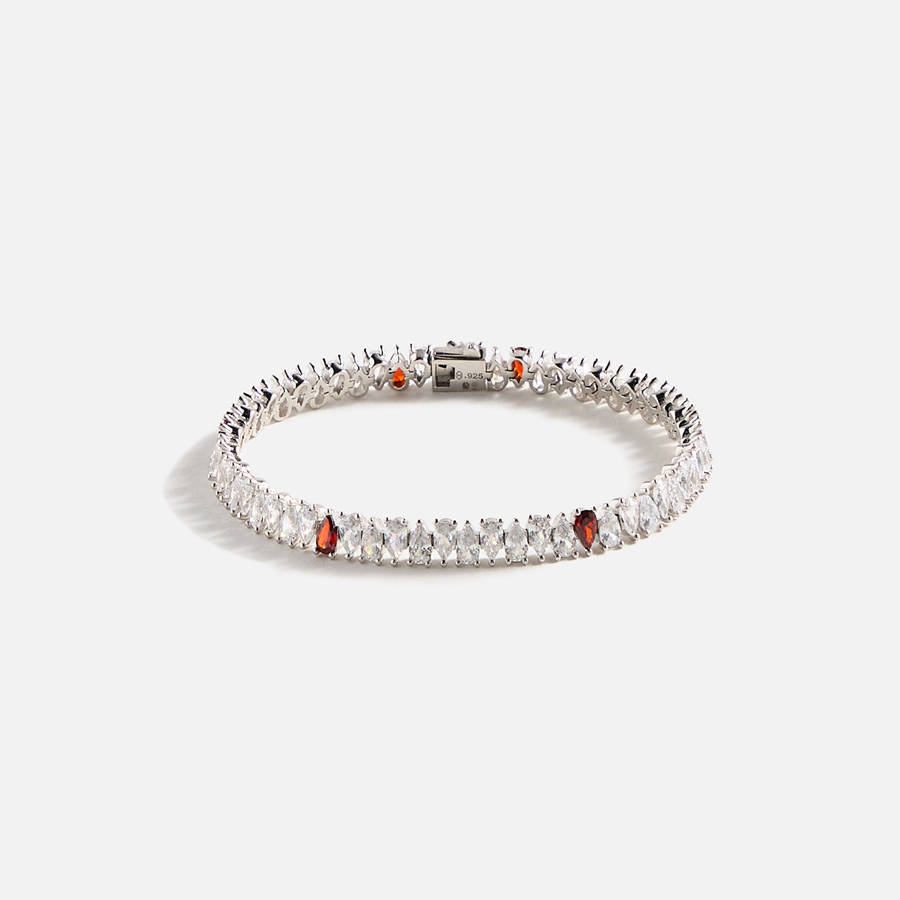 White / Red Men Kith Hatton Labs Drop Bracelet Jewelry | 1243-JGQKP