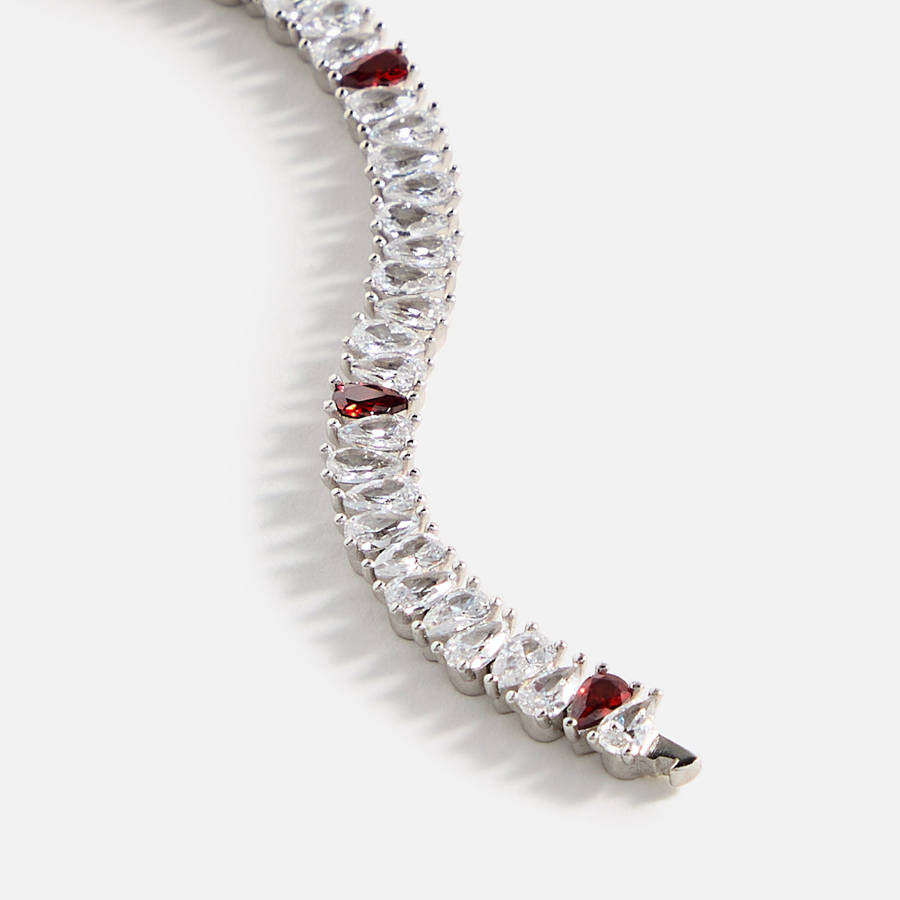 White / Red Men Kith Hatton Labs Drop Bracelet Jewelry | 1243-JGQKP