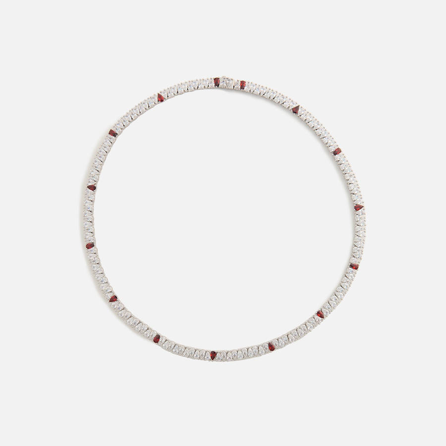 White / Red Men Kith Hatton Labs Drop Chain Jewelry | 3204-IQSMU