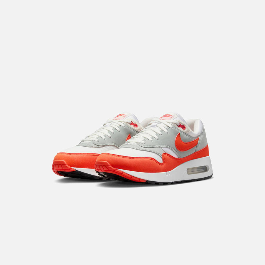 White / Red Men Kith Nike Air Max 1 '86 OG Sneakers | 2603-VSFNB