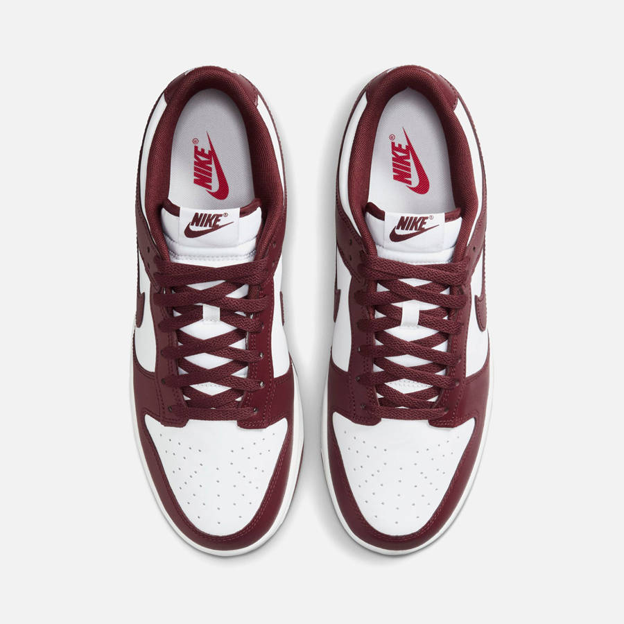 White / Red Men Kith Nike Dunk Low Retro Sneakers | 1740-BVOSJ