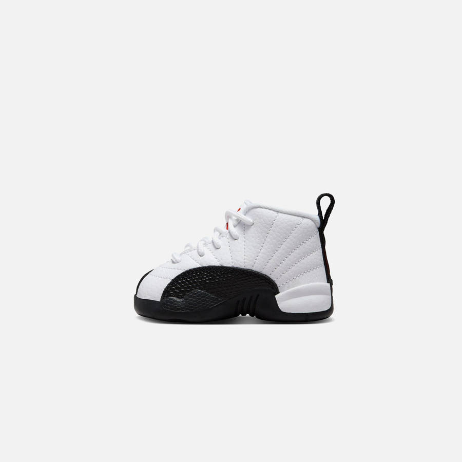 White / Red / Black Kids' Kith Jordan TD Air Jordan 12 Retro Sneakers | 9407-HCYGK
