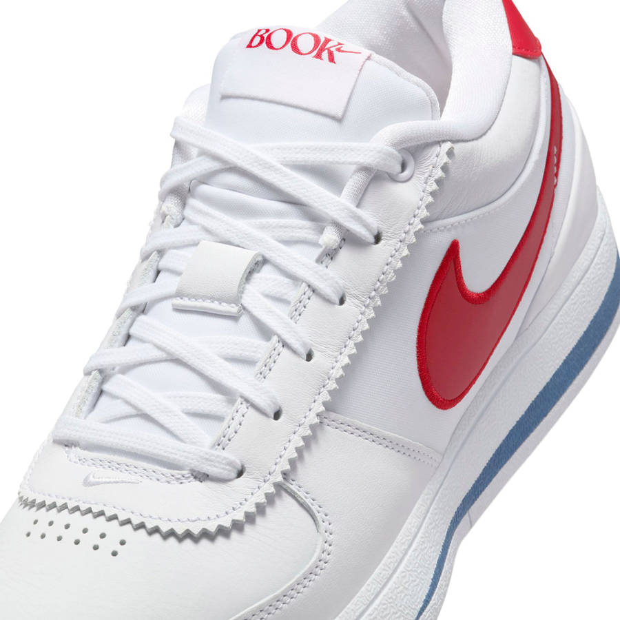 White / Red / Blue Women Kith Nike Book 1 Shoes | 5602-TYEVR