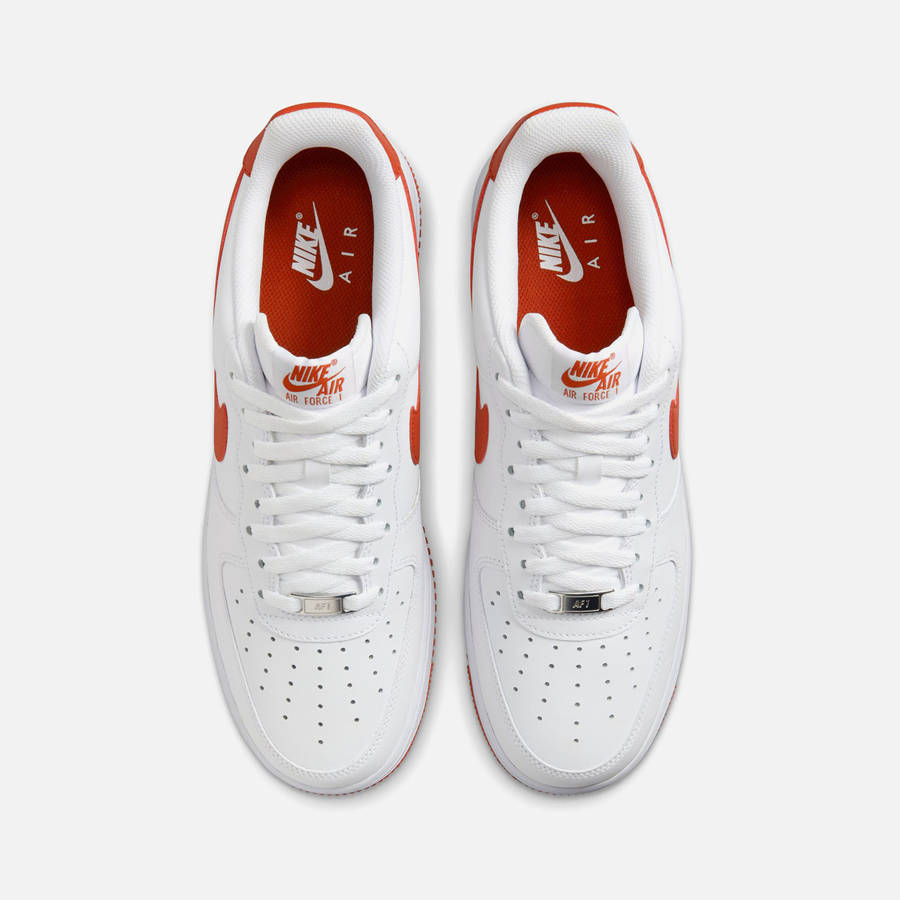 White / Red / White Men Kith Nike Air Force 1 '07 Sneakers | 1509-JUBYC