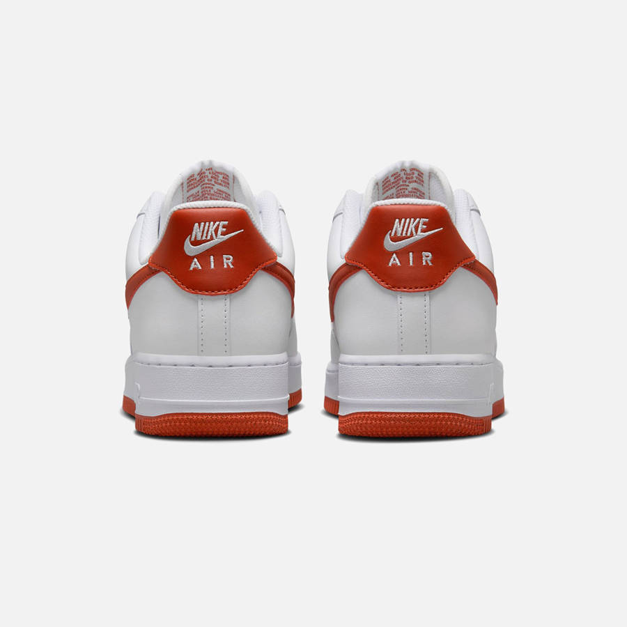 White / Red / White Men Kith Nike Air Force 1 '07 Sneakers | 1509-JUBYC
