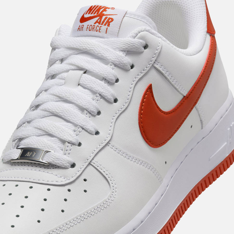 White / Red / White Men Kith Nike Air Force 1 '07 Sneakers | 1509-JUBYC