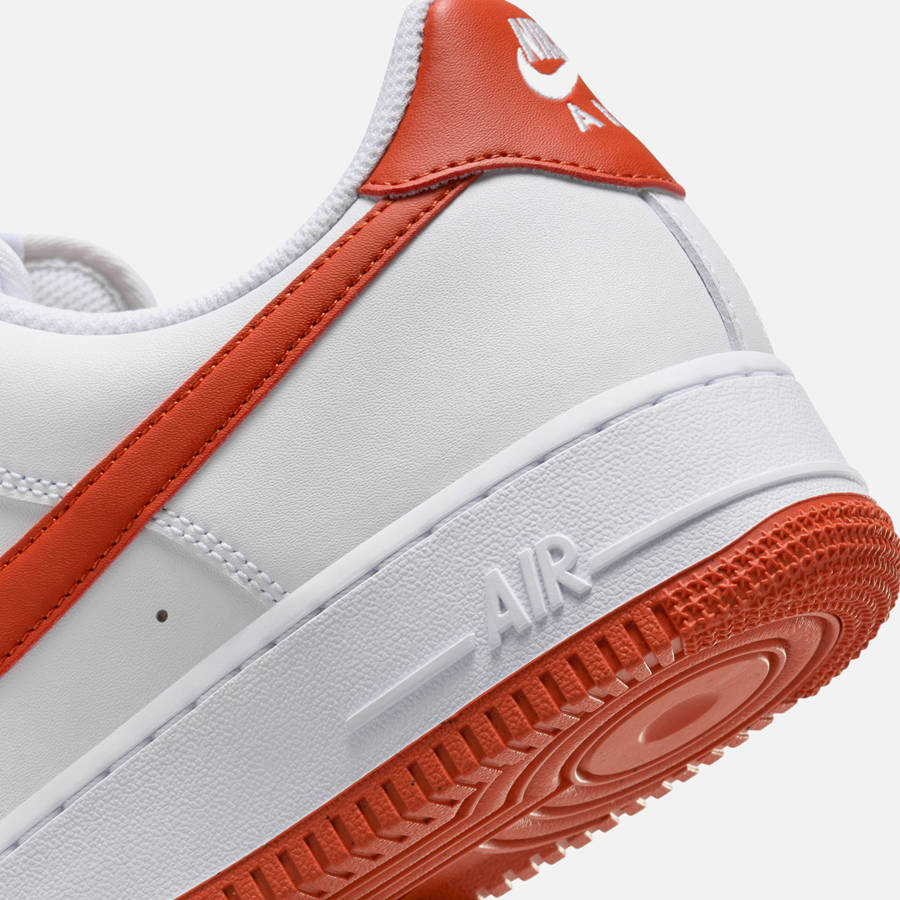 White / Red / White Men Kith Nike Air Force 1 '07 Sneakers | 1509-JUBYC