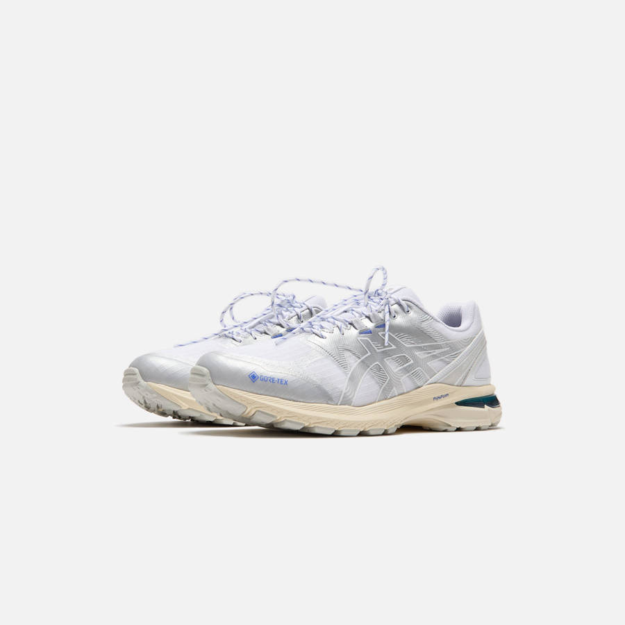 White / Silver Men Kith ASICS Gel-Terrain Sneakers | 9023-JBSDK