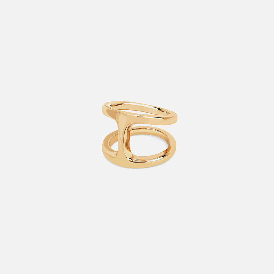 Yellow Gold Women Kith Hoorsenbuhs Dame Phantom Ring Jewelry | 2193-LDTYQ