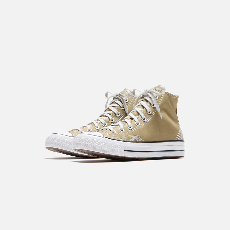 Yellow Men Kith Converse Chuck 70 Multi-Stitch Cotton High Sneakers | 9854-VOTBX