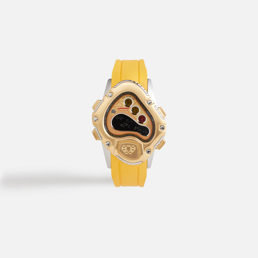 Yellow Men Kith LAARVEE Sinngouki Gold Precision Rubber Jewelry | 0572-ZKYAT