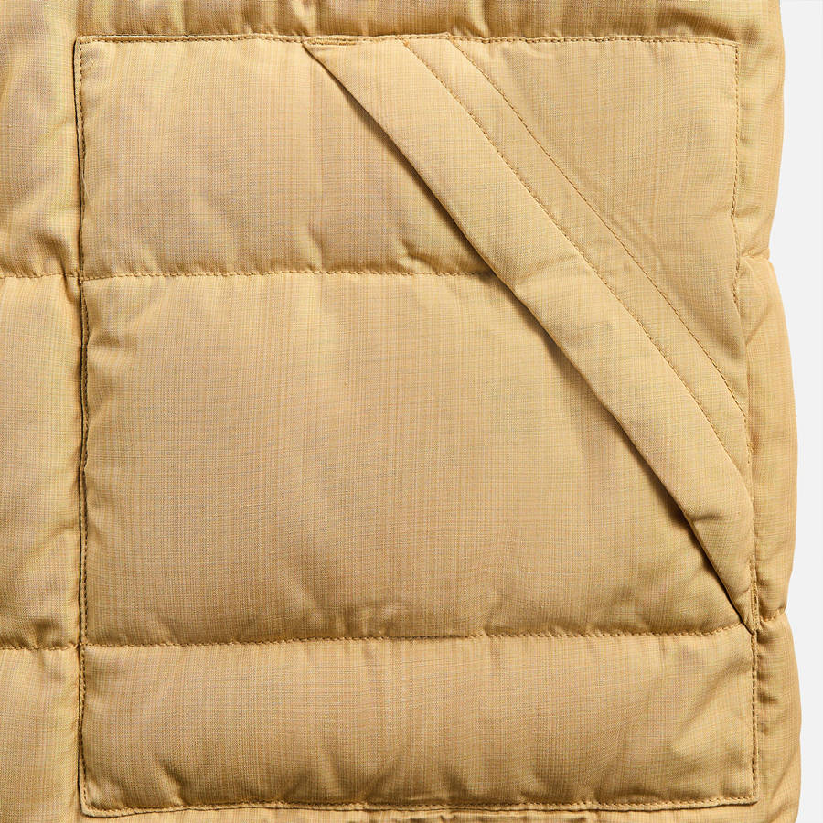 Yellow Men Kith Visvim Elias Insulator Down Silk Jackets | 9358-IQJWZ