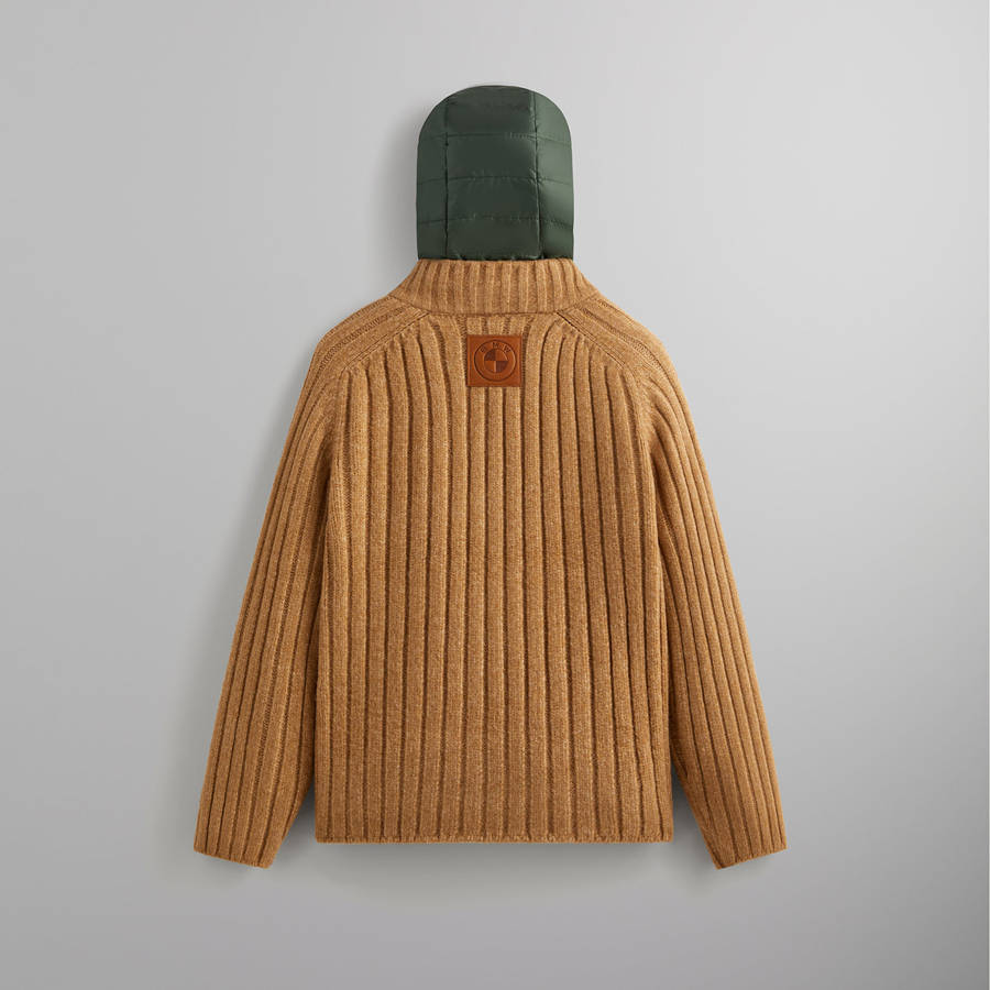 Yellow Men Kith for BMW Knit Alvaro Jackets | 2946-UXSCJ