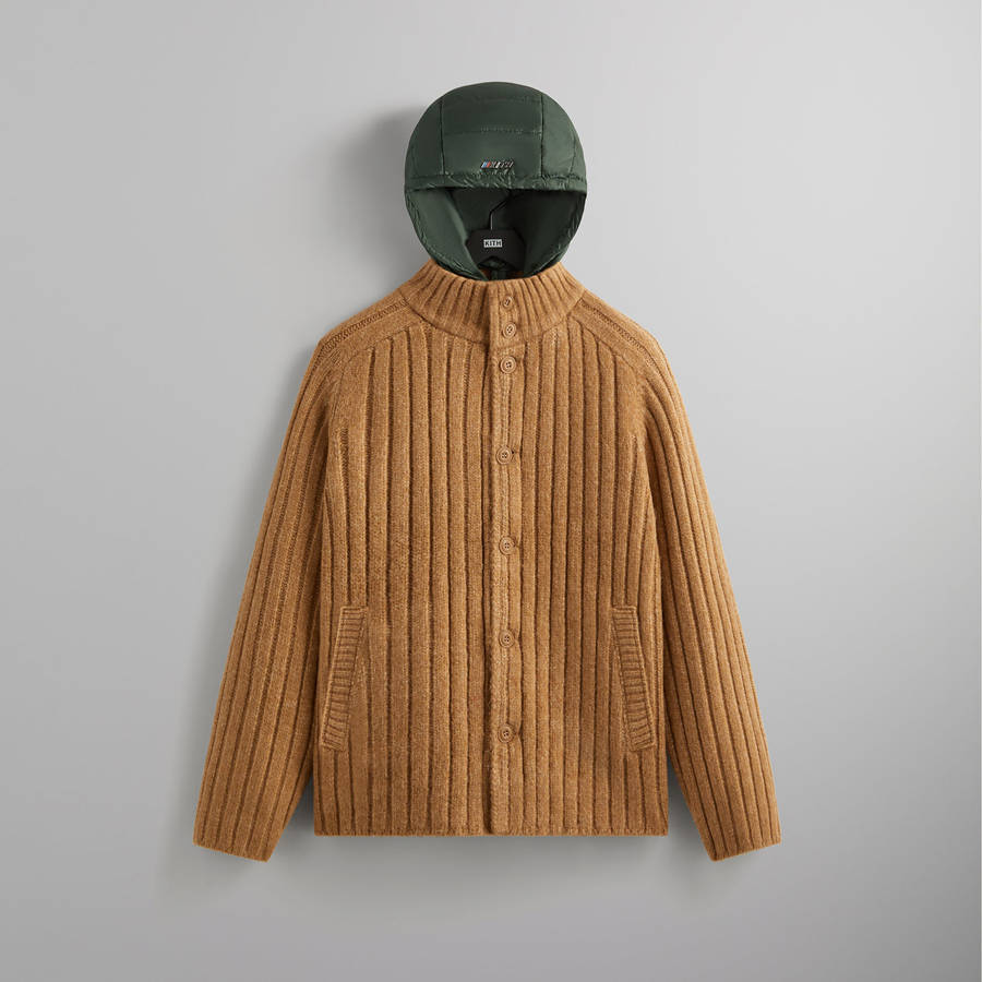 Yellow Men Kith for BMW Knit Alvaro Jackets | 2946-UXSCJ