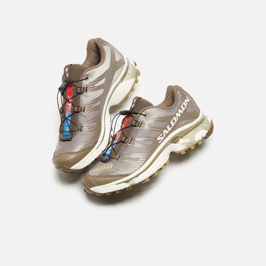 Yellow Women Kith Salomon XT-4 OG Sneakers | 4287-VIDTG