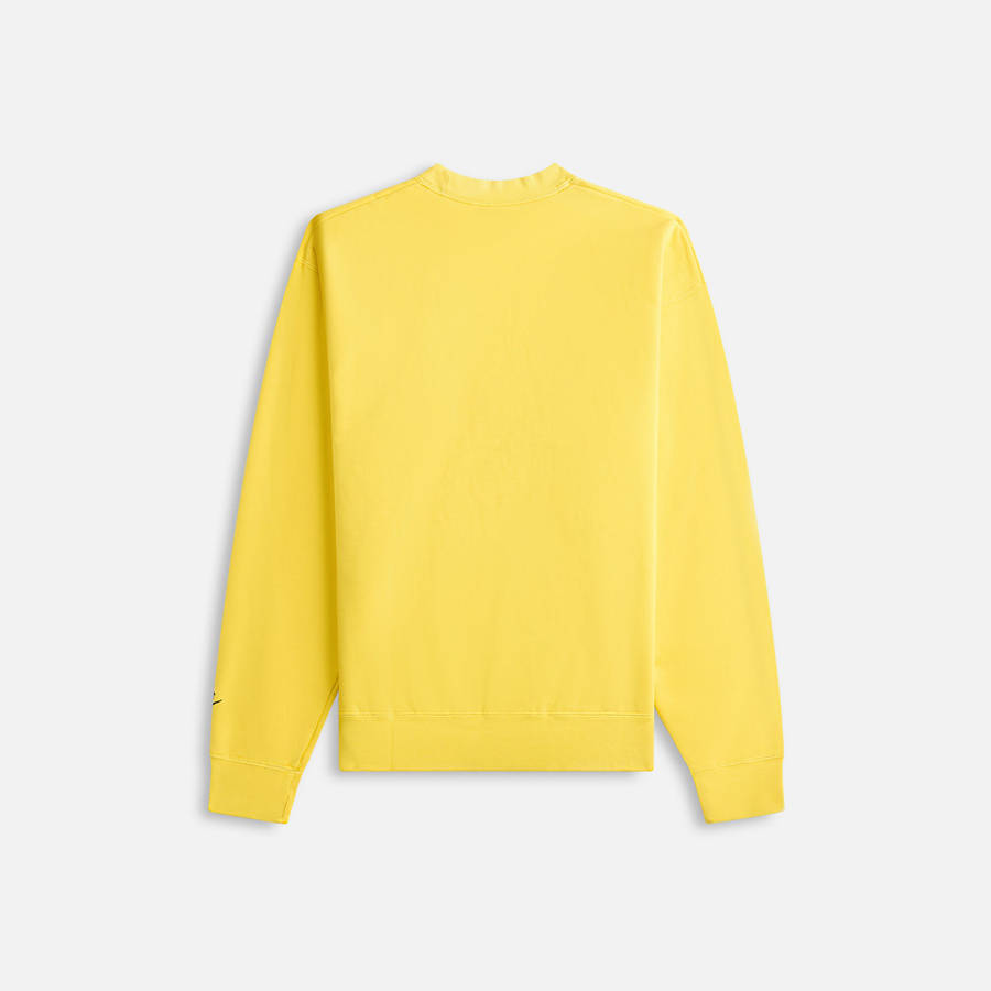 Yellow / Black Men Kith Nike x Nigo NRG Crew Fleece Sweatshirts | 0834-HOCFV