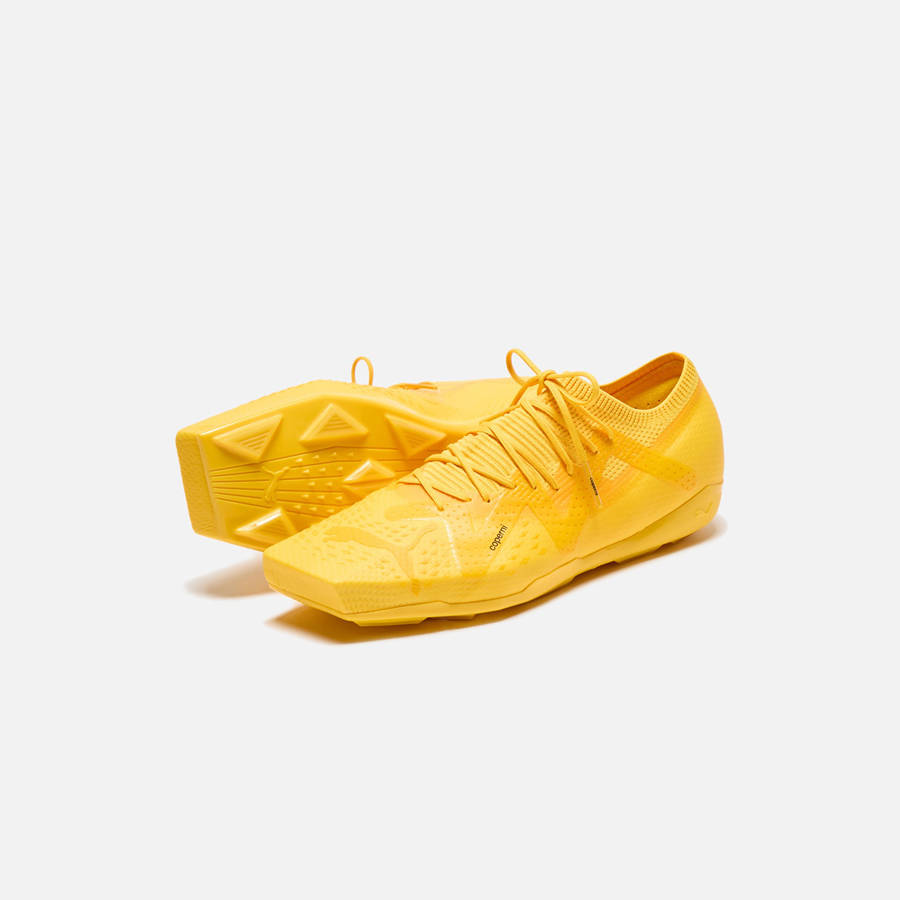 Yellow / Black Women Kith PUMA x Coperni 90SQR Sneakers | 6049-GIHDP
