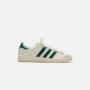 White / Dark Green